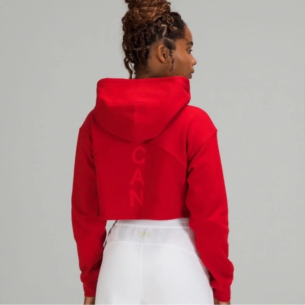 Lululemon Olympic Team Canada All Yours
Red Cropped Hoodie - Picture 4 of 9